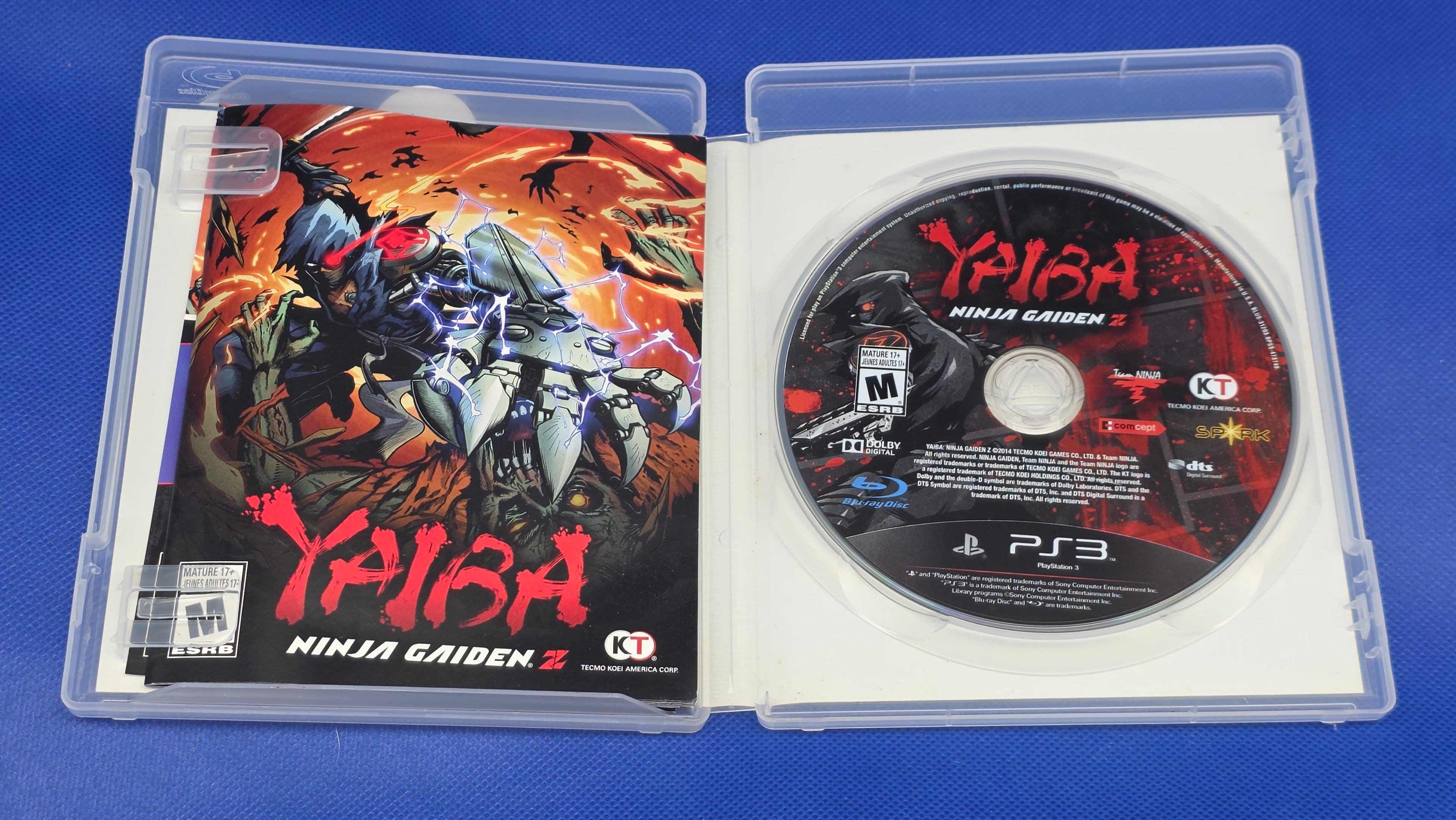 PS3  -  Yaiba Ninja Gaiden Z  -  #864