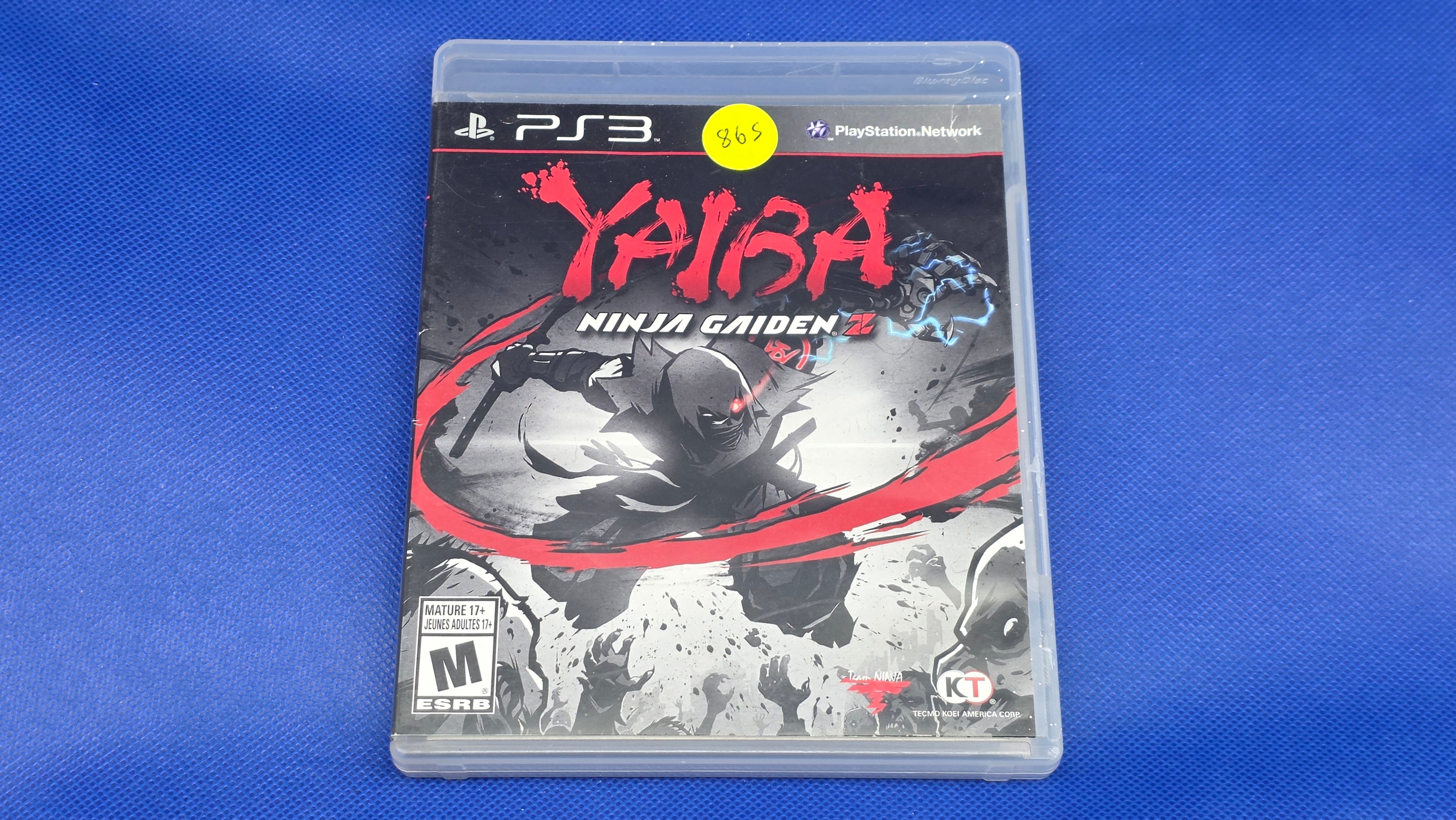 PS3  -  Yaiba Ninja Gaiden Z  -  #865