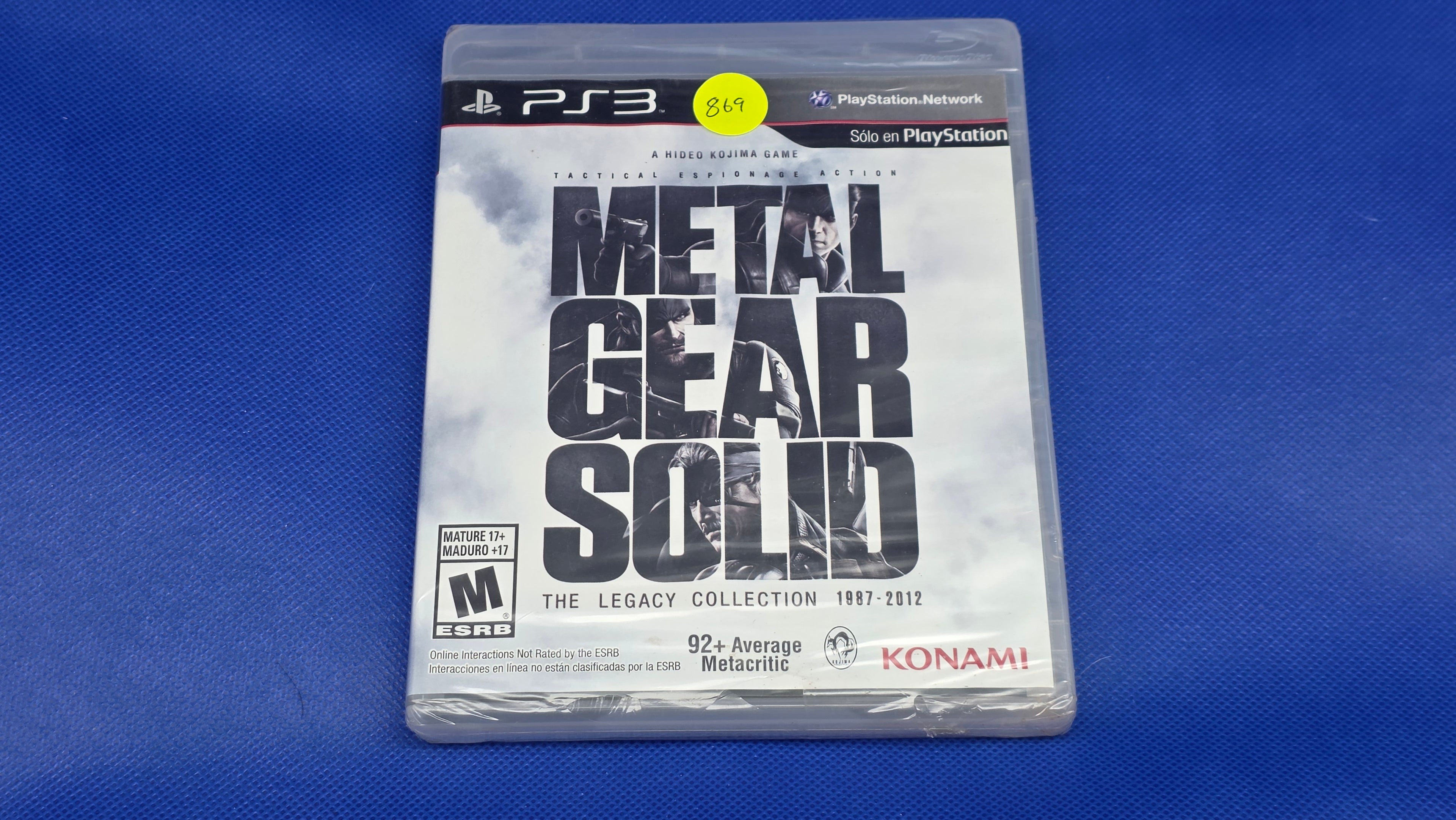 PS3  -  Metal Gear Solid: The Legacy Collection  -  #869