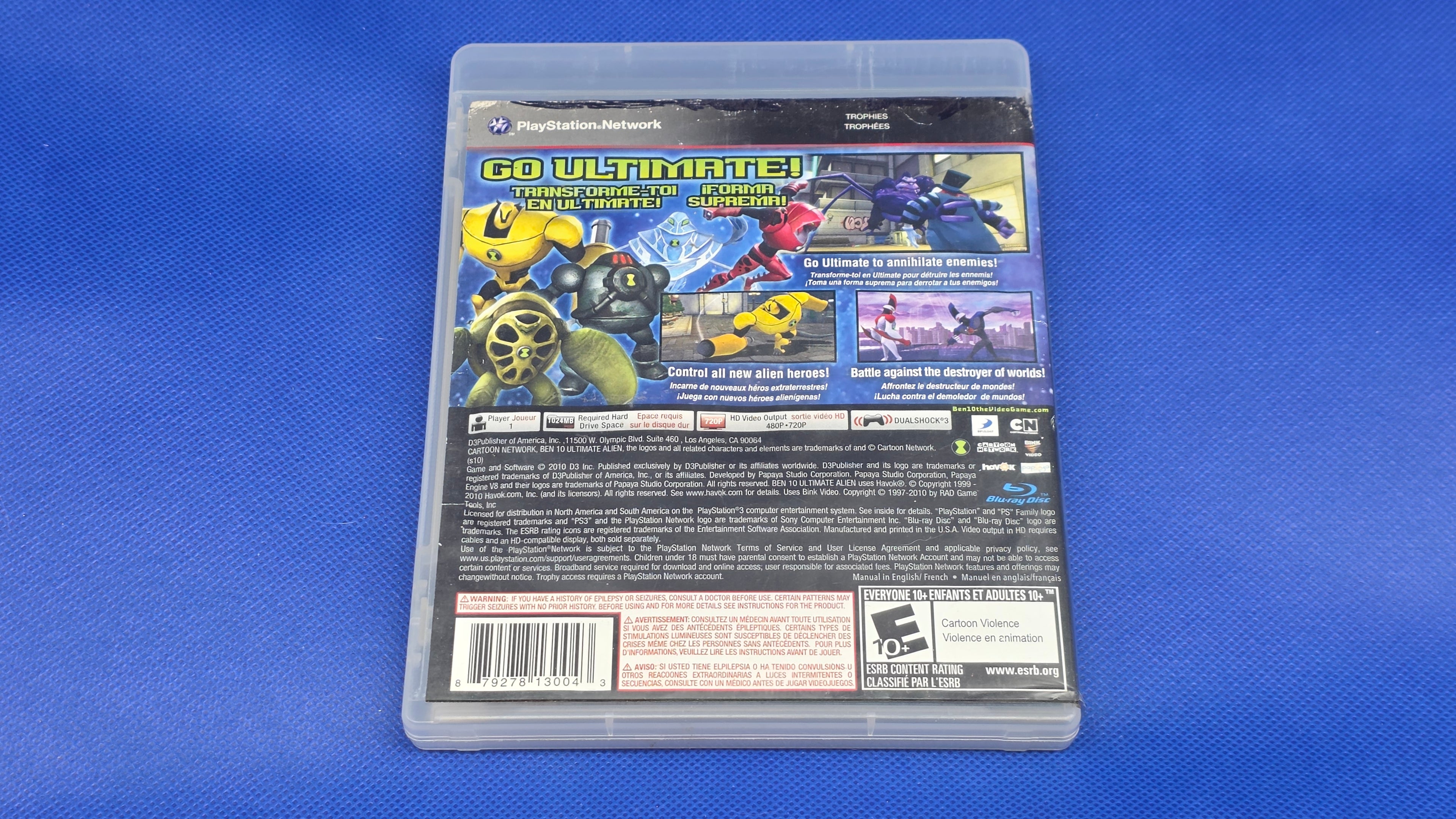 PS3  -  Ben 10 Ultimate Alien: Cosmic Desruction  -  #871