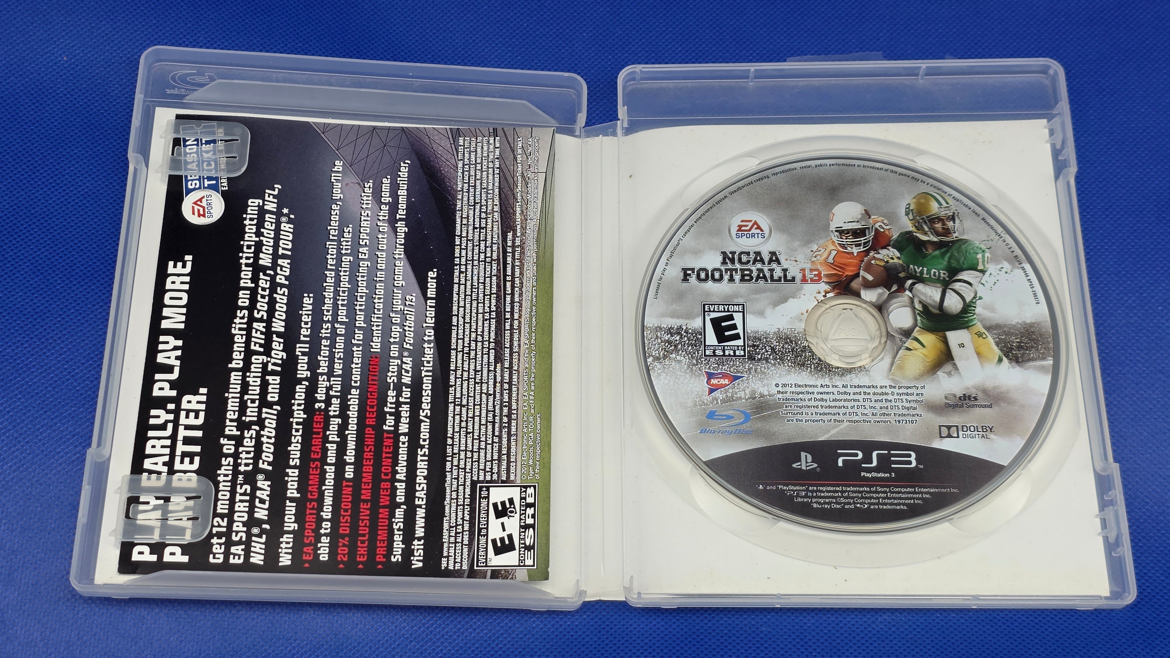 PS3  -  NCAA Footbal 13  -  #874