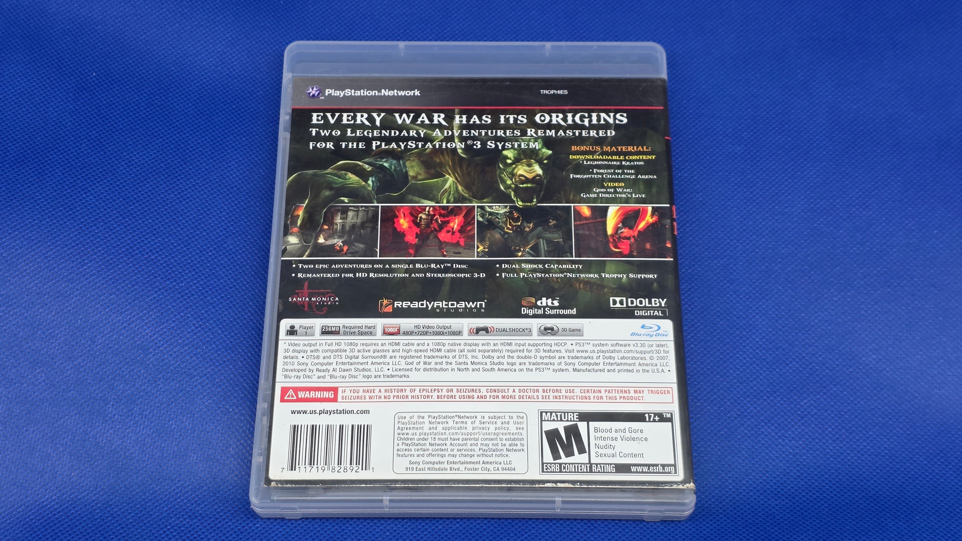 PS3  -  God of War Origins Collection  -  #875