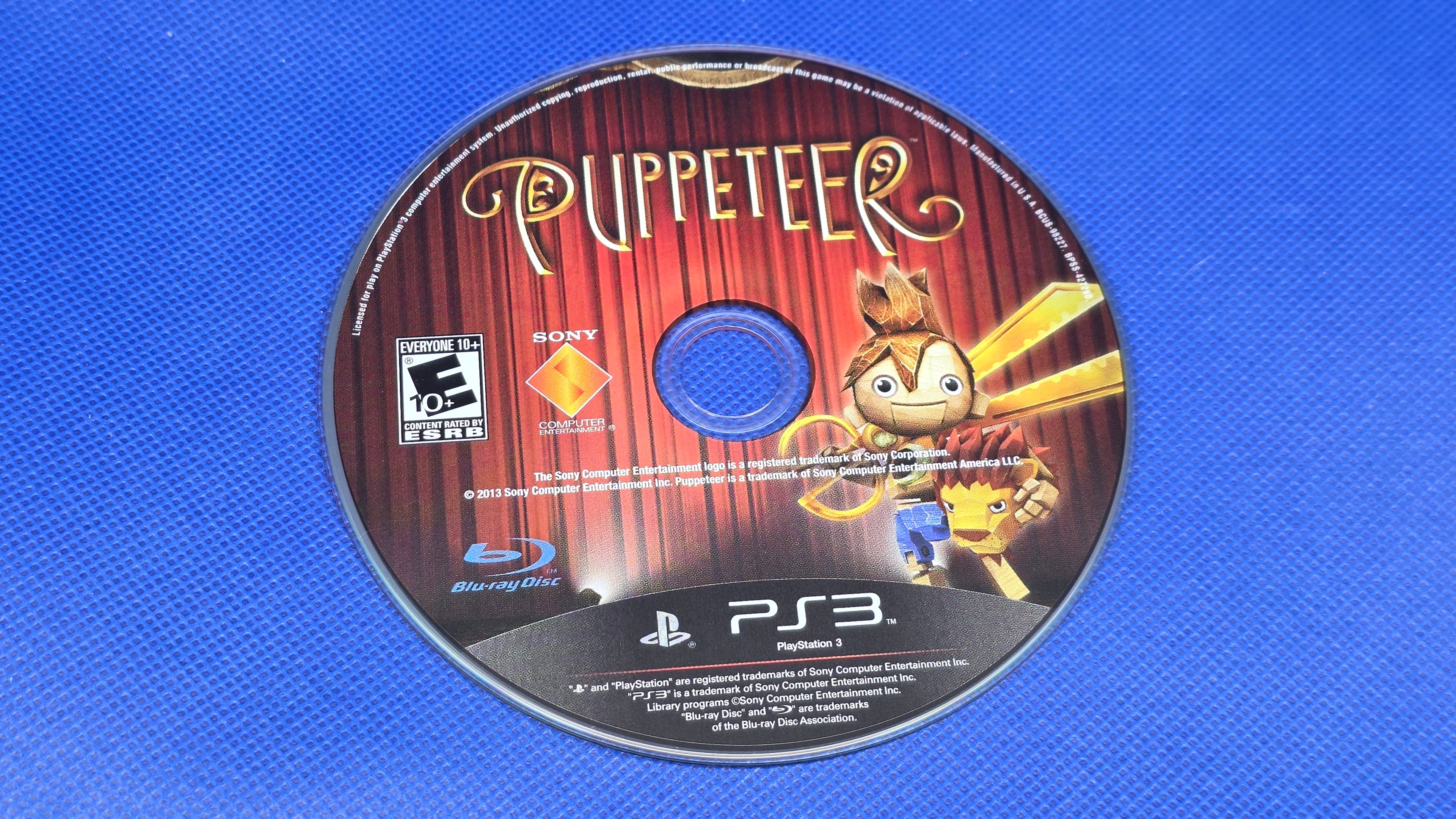 PS3  -  Puppeteer  -  #883