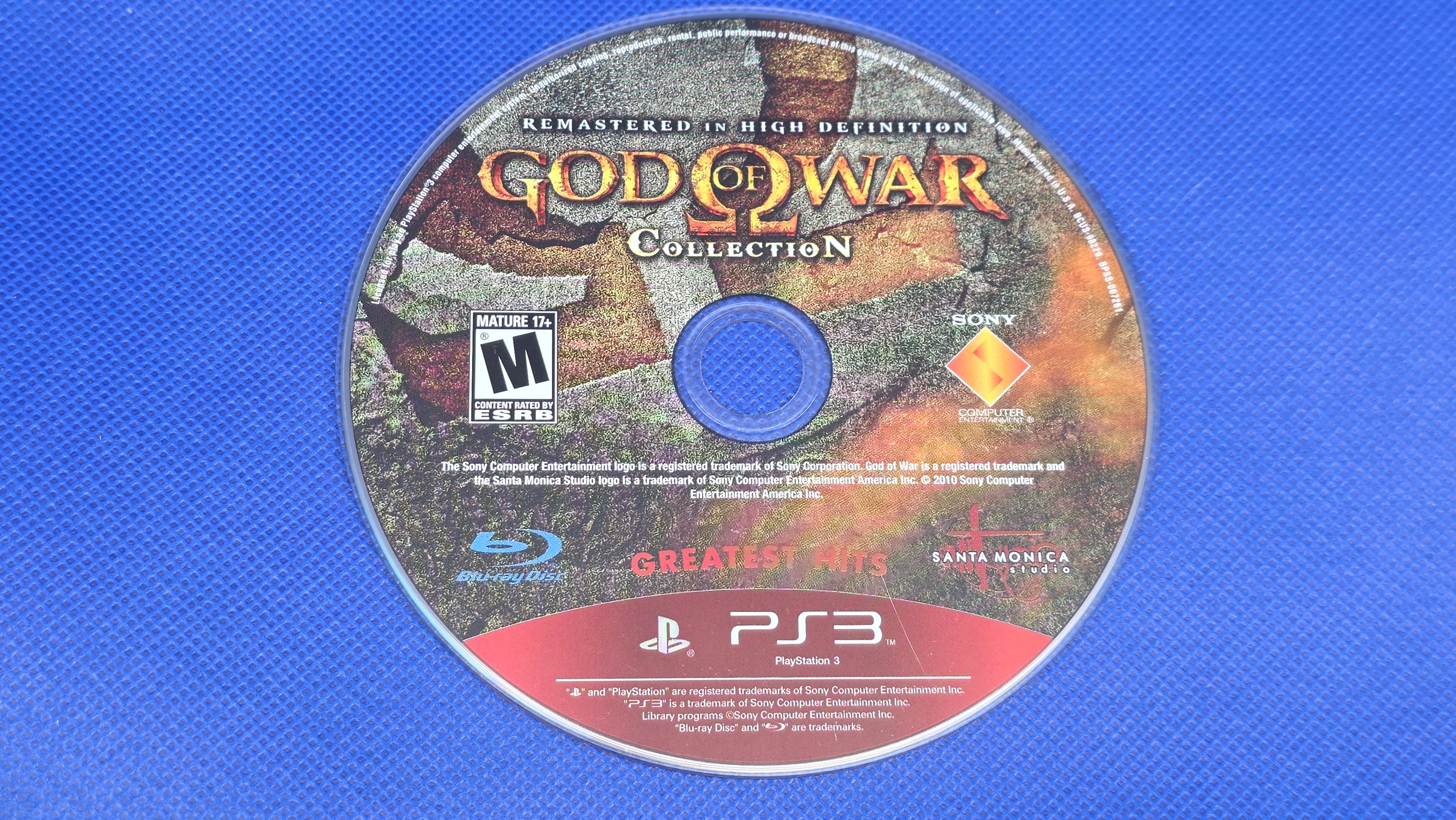 PS3  -  God of War Collection  -  #884