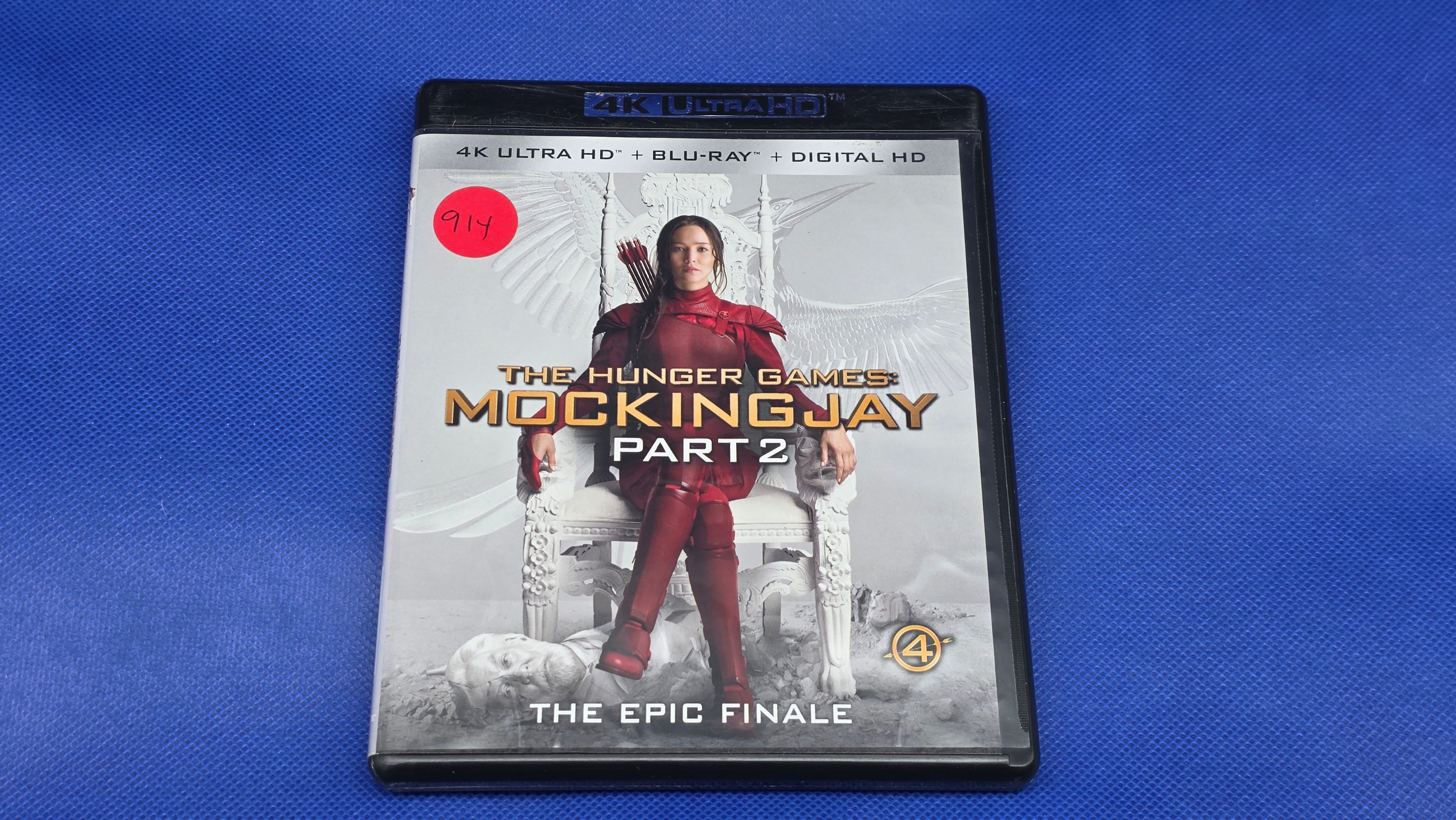 4K Ultra-Hd  -  The Hunger Games: Mocking Jay Part 2   -  #914