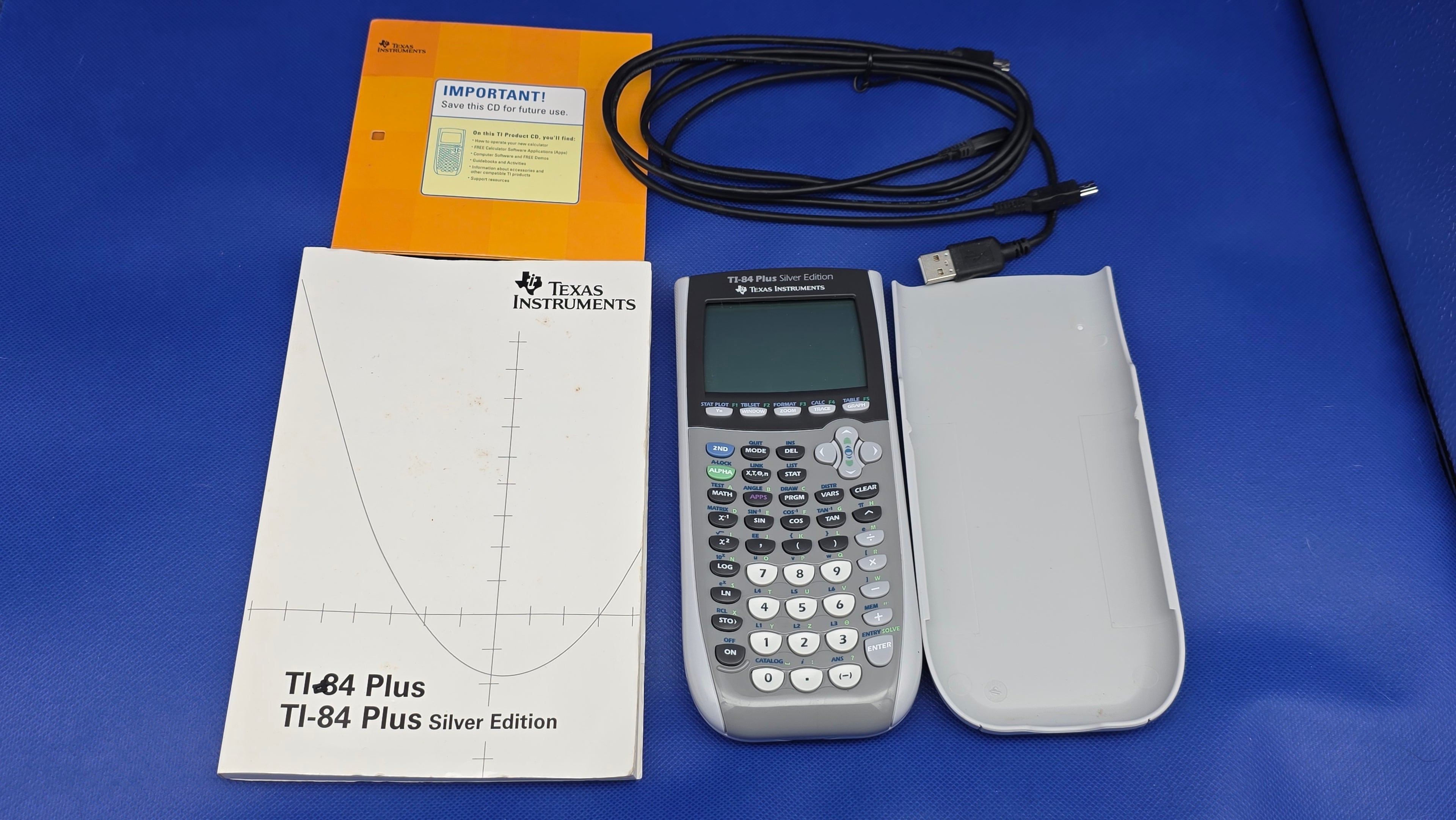 Texas Instruments Ti-84 Silver Edition Graphing Calculator