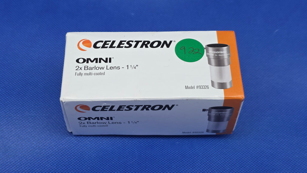 Celestron Omni 2x Barlow Lens 1 1/4"