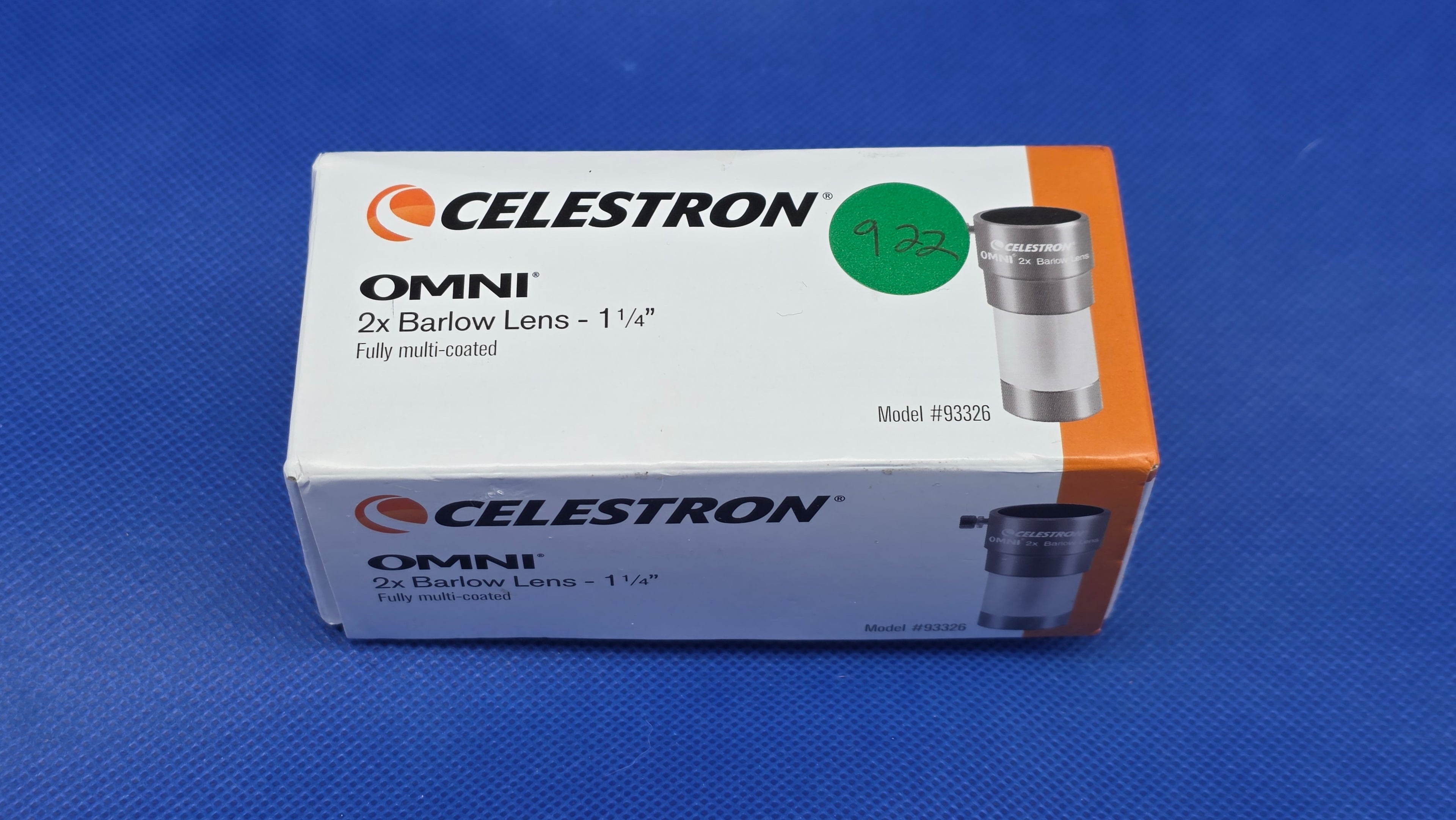Celestron Omni 2x Barlow Lens 1 1/4"