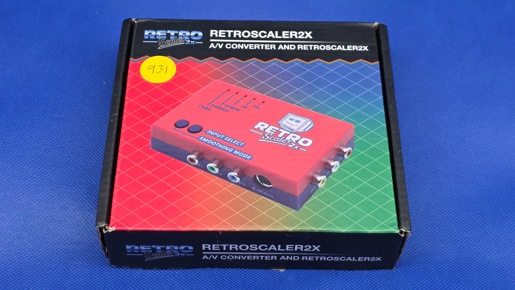 RetroScaler2x AV to HDMI Up-Scaler Converter Line-Doubler Retro Consoles Tink