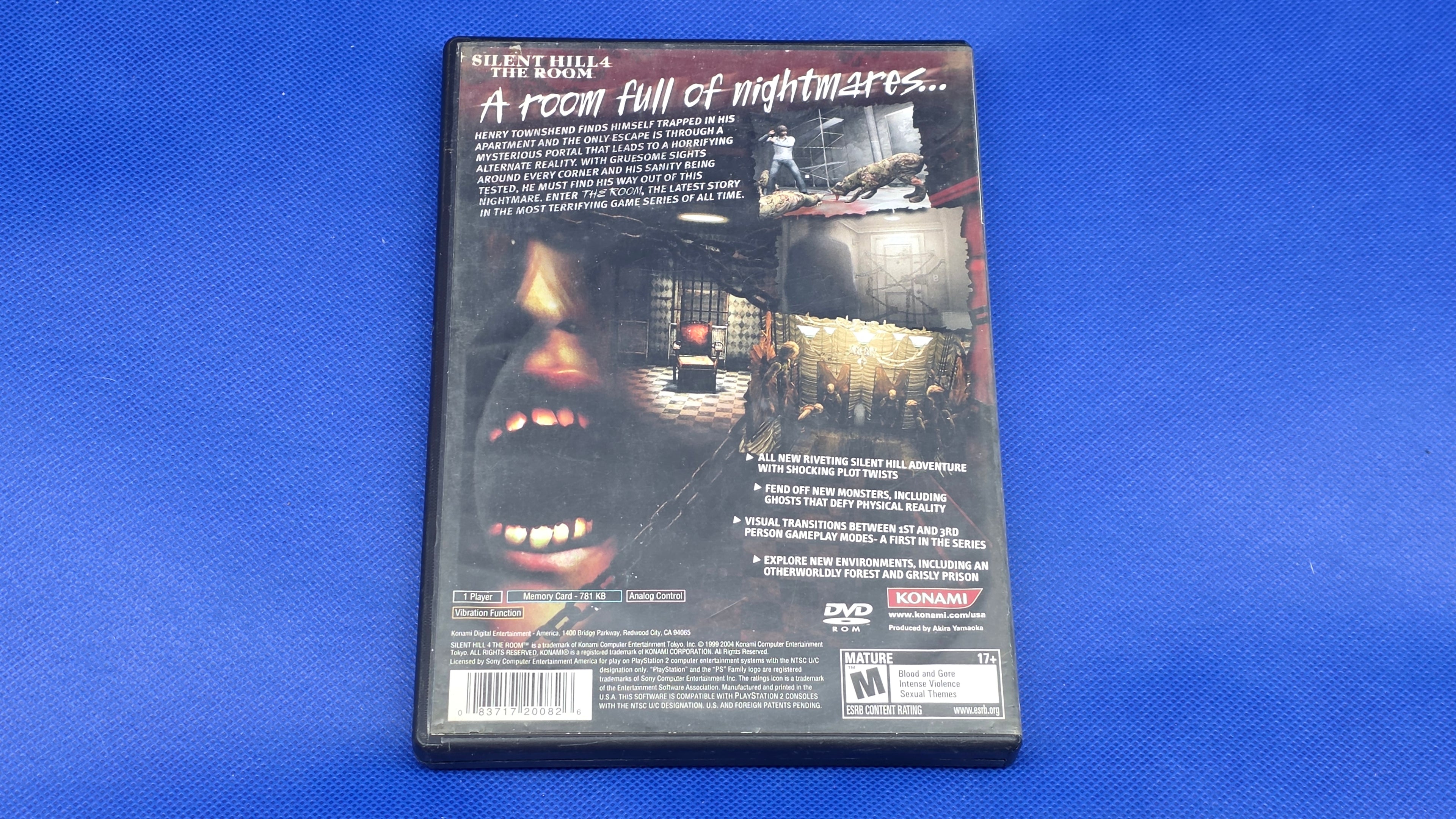 PS2  -  Silent Hill 4: The Room  -  #944