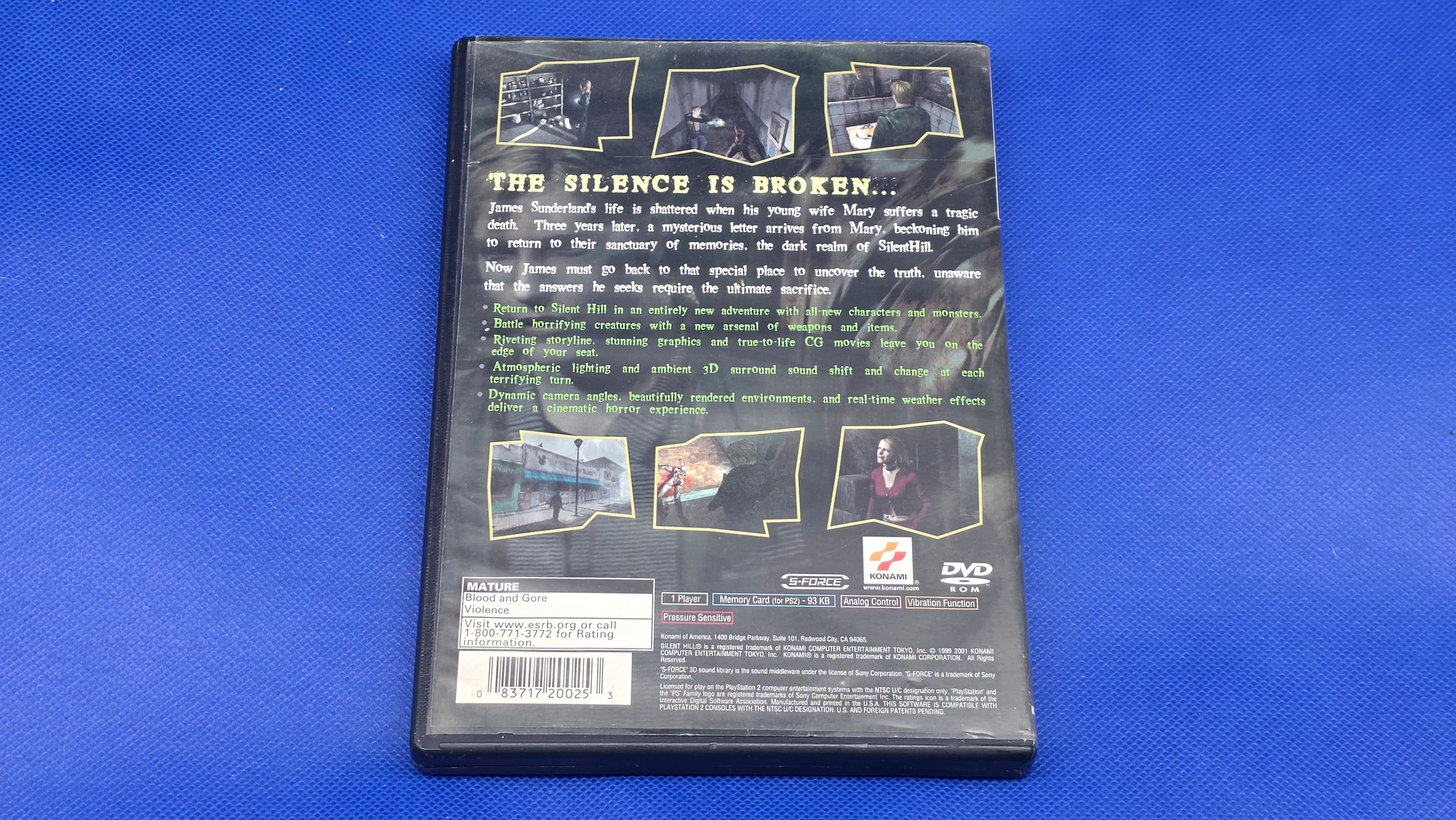 PS2  -  Silent Hill 2  -  #945