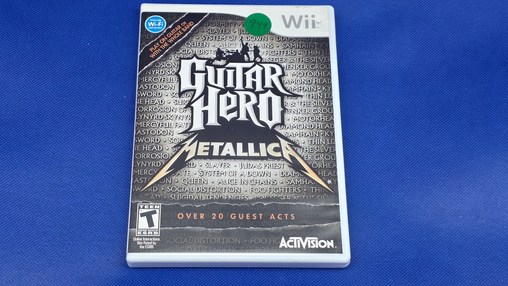 Wii Guitar Heroes: Metallica  #949