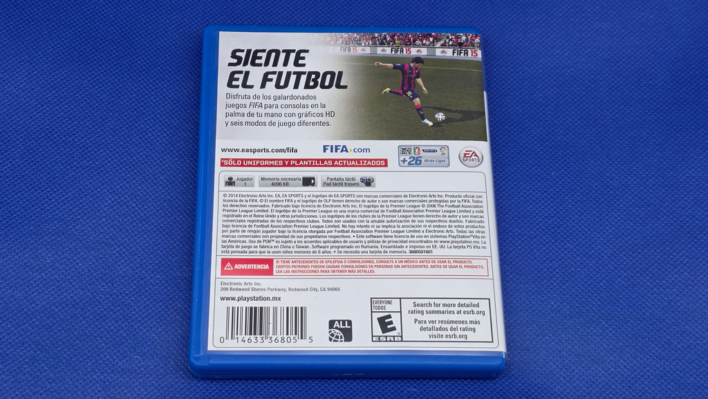 Ps Vita - Fifa 15 Edicion Legado  -  #959
