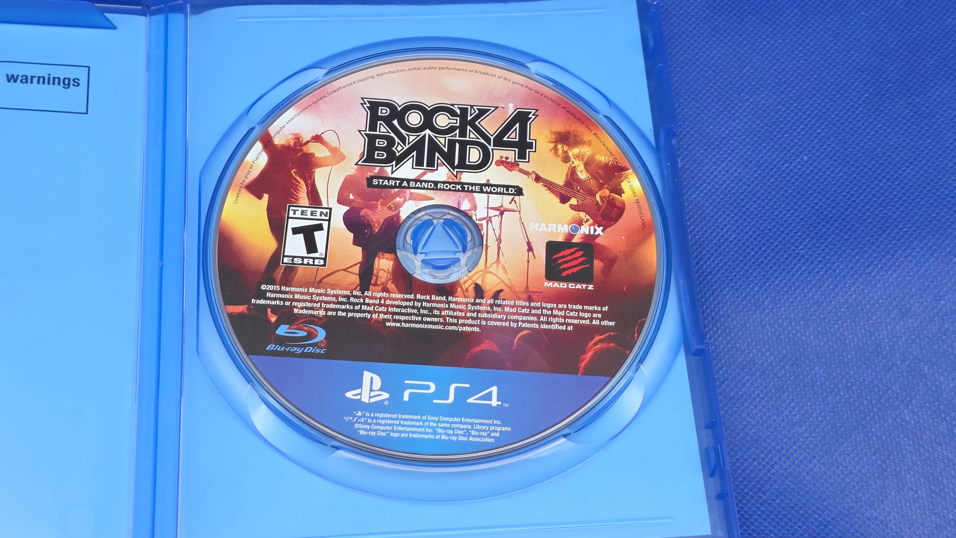 PS4  -  Rock Band 4   -  #961