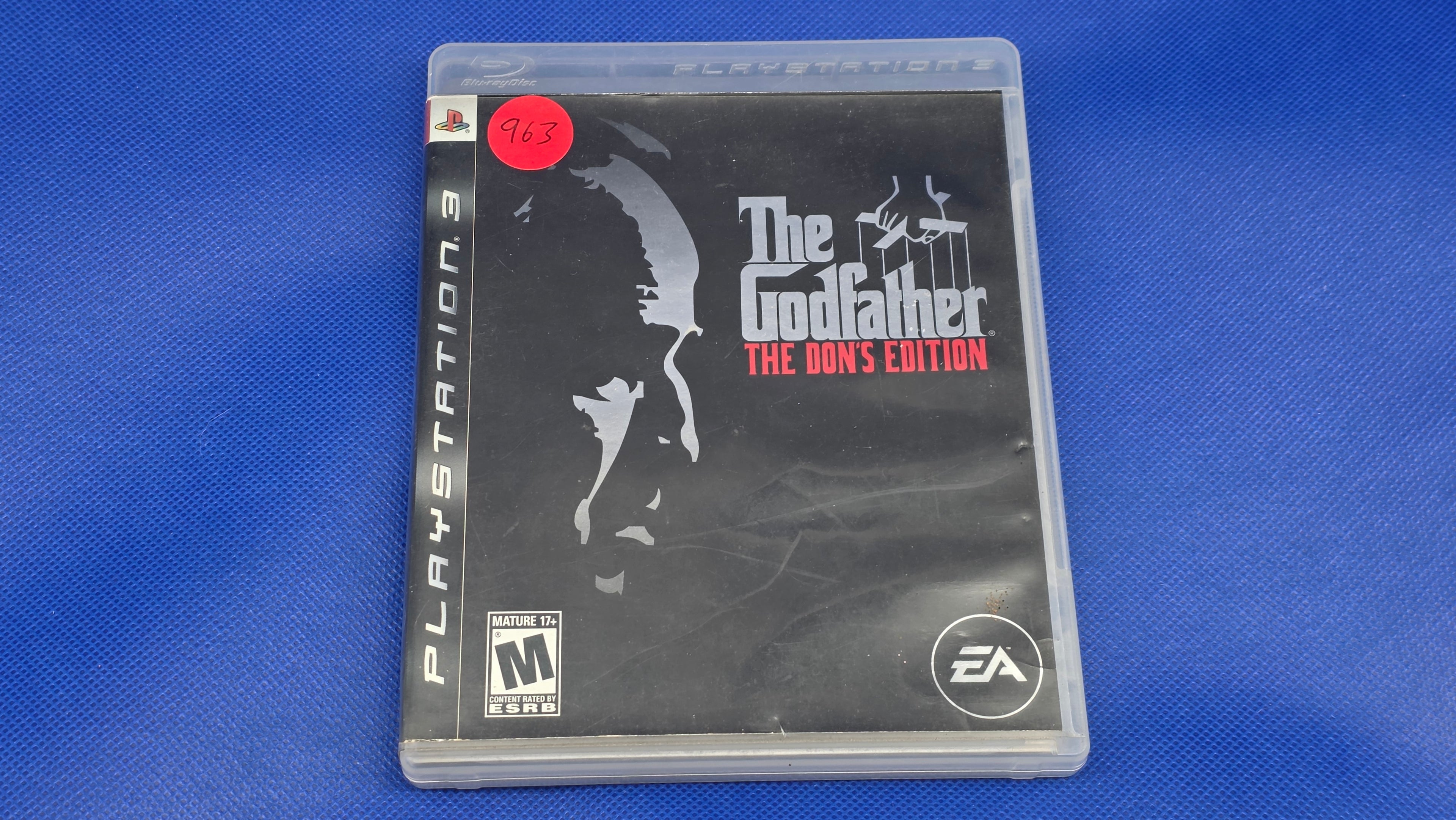 PS3  -  The Godfather: Don's Edition  -  #963