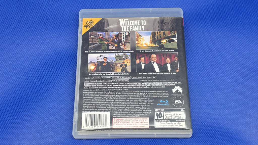 PS3  -  The Godfather: Don's Edition  -  #963