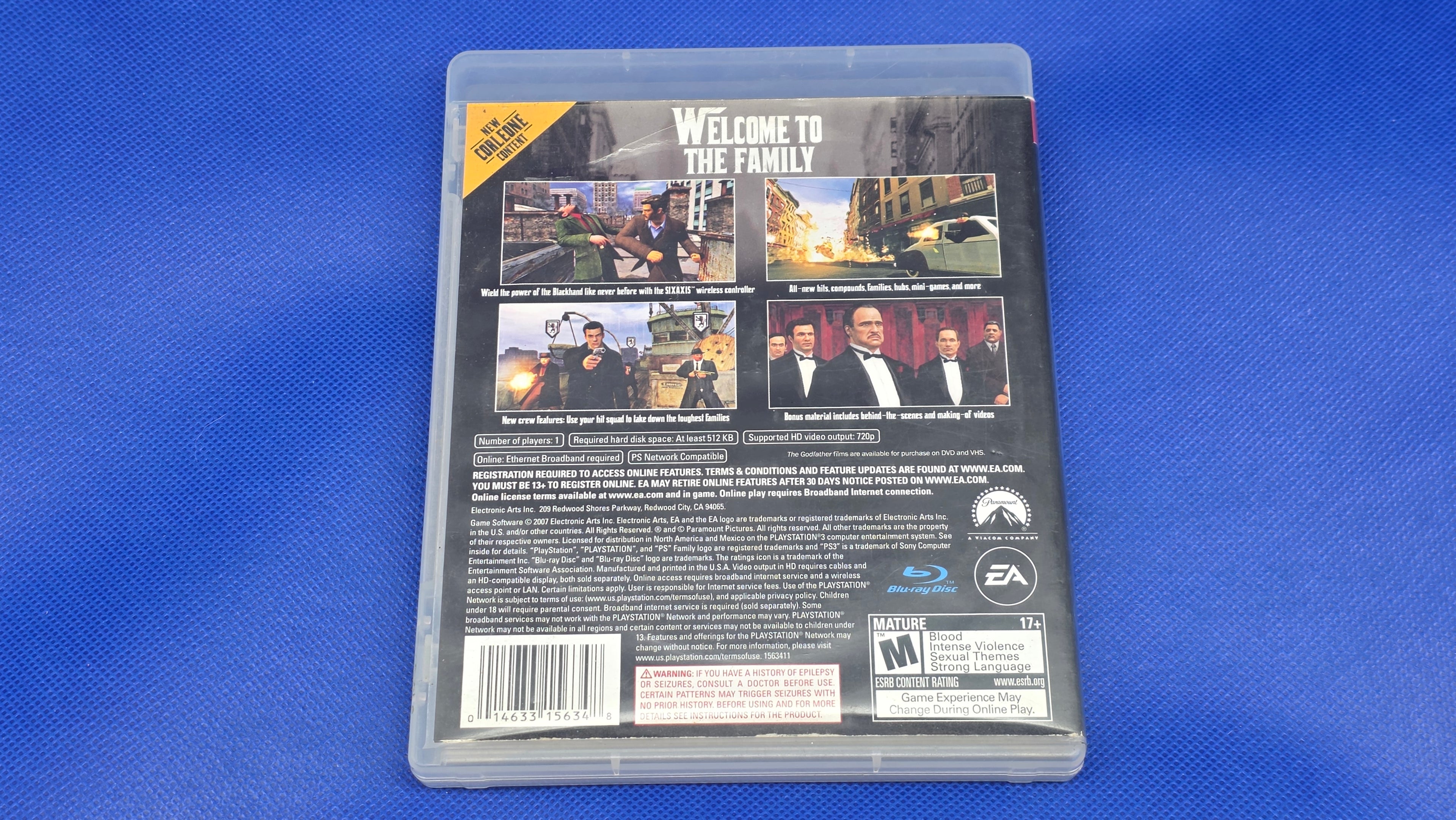 PS3  -  The Godfather: Don's Edition  -  #963