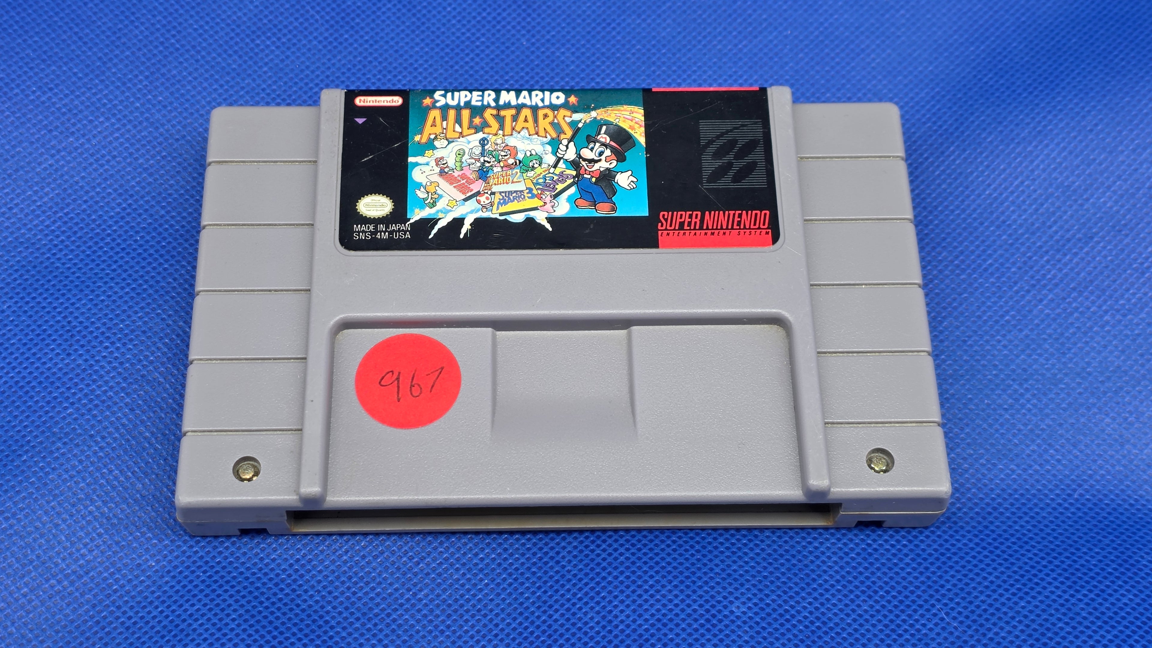 Snes - Super Mario All Stars -  #967
