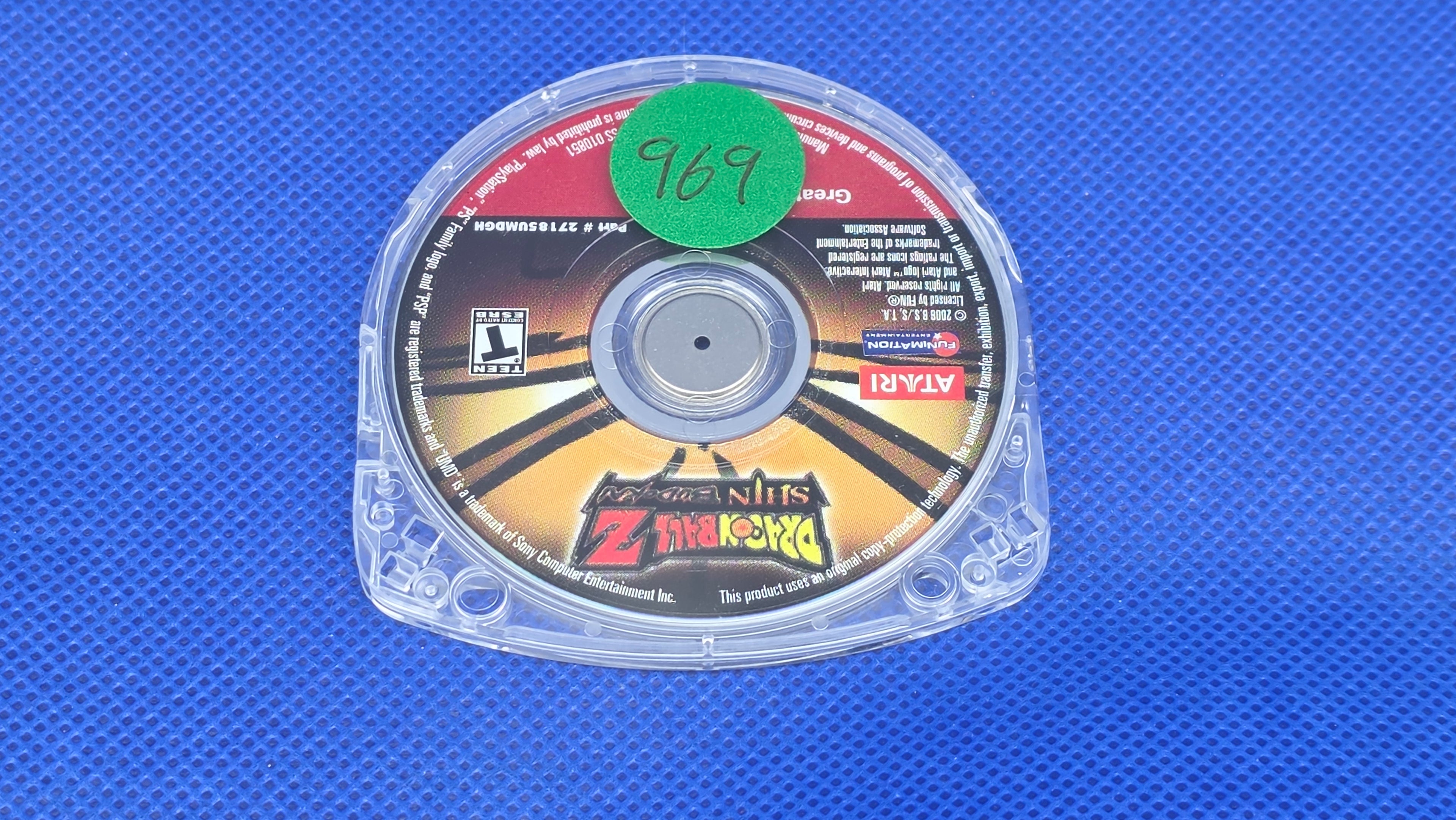PSP  -  Dragonball Z Shin Budokai  -  #969