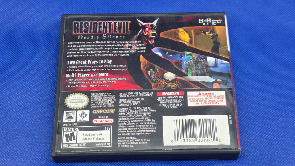 DS - Resident Evil: Deadly Silence   -  #973