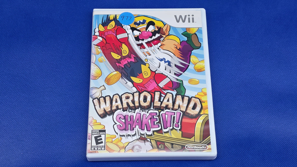 Wii -  WarioLand: Shake It!  -   #977