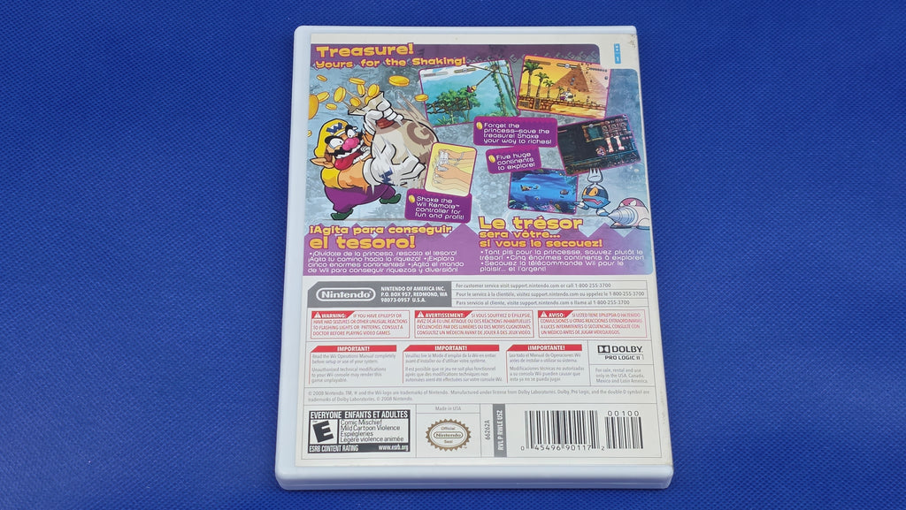 Wii -  WarioLand: Shake It!  -   #977