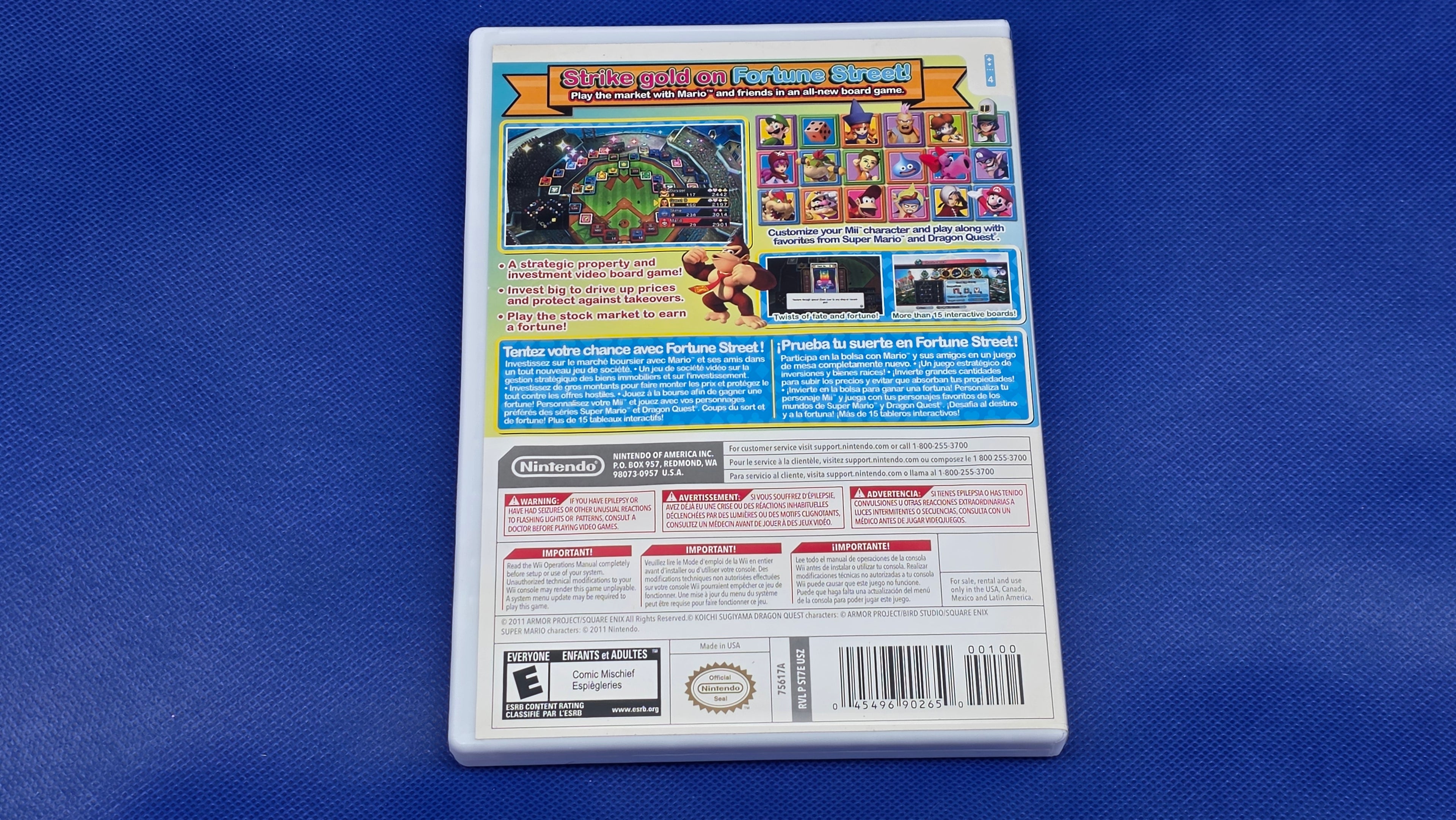 Wii -  Fortune Street   -   #978