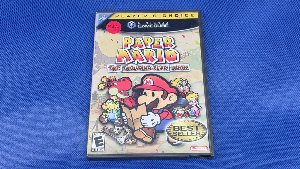 Gamecube  -  Paper Mario: The Thousand Year Door -  #986