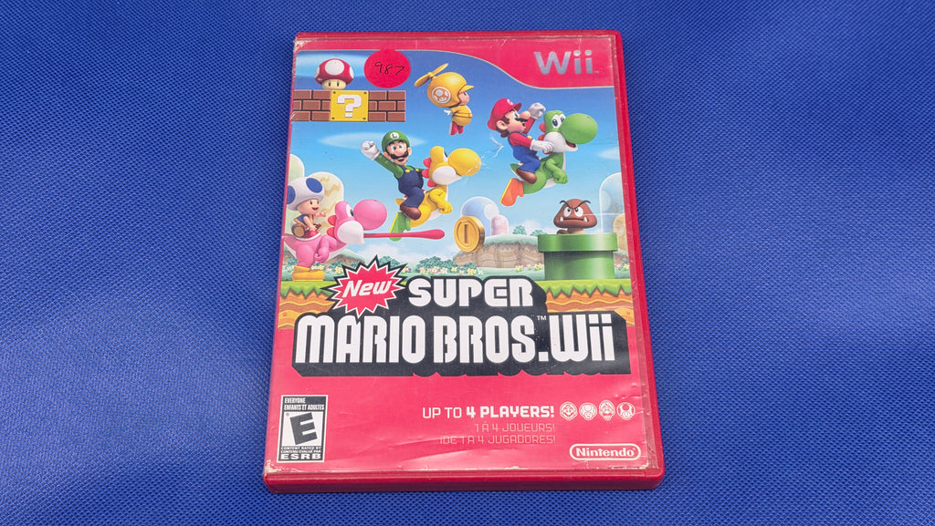 Wii New Super Mario Bros.  #987