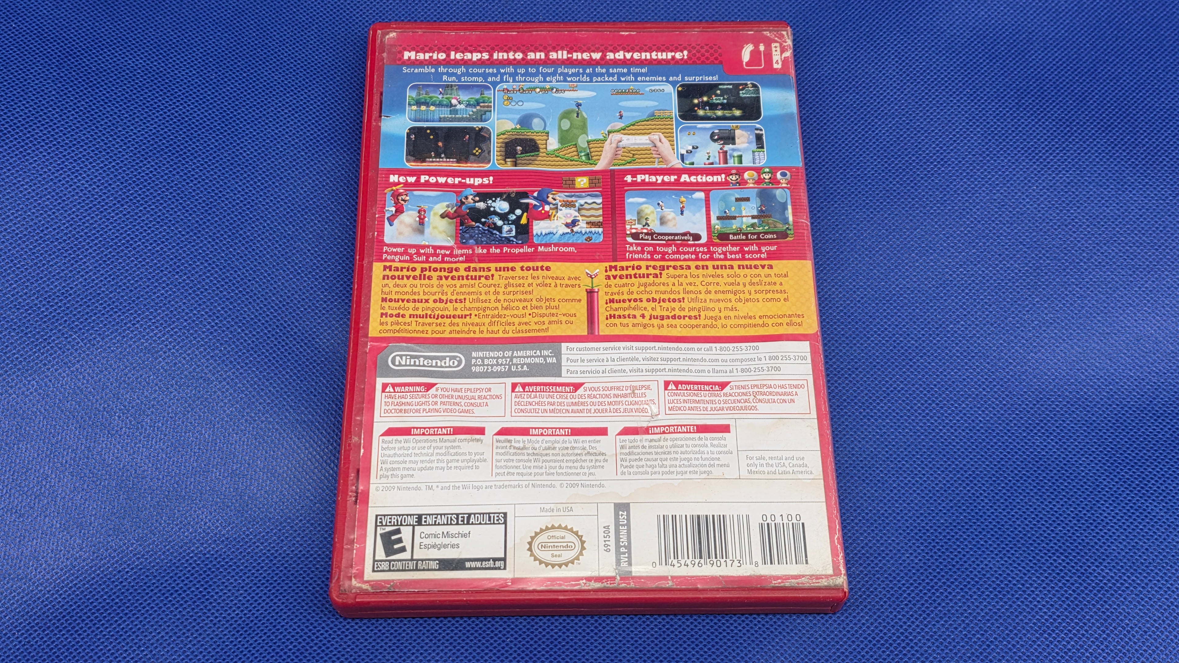 Wii New Super Mario Bros.  #987