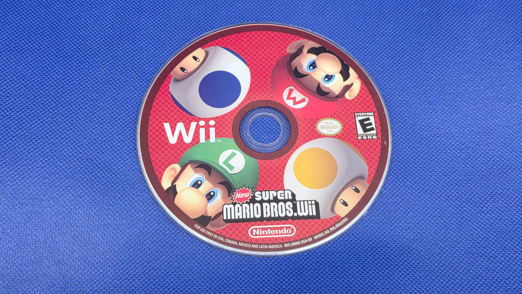 Wii New Super Mario Bros  #988