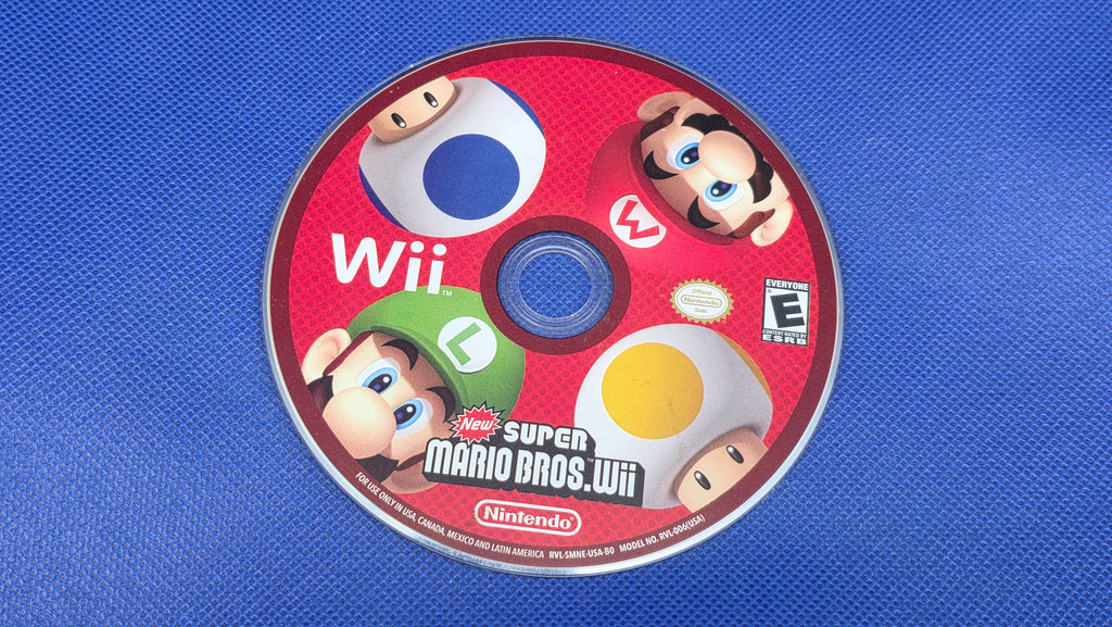 Wii New Super Mario Bros  #989