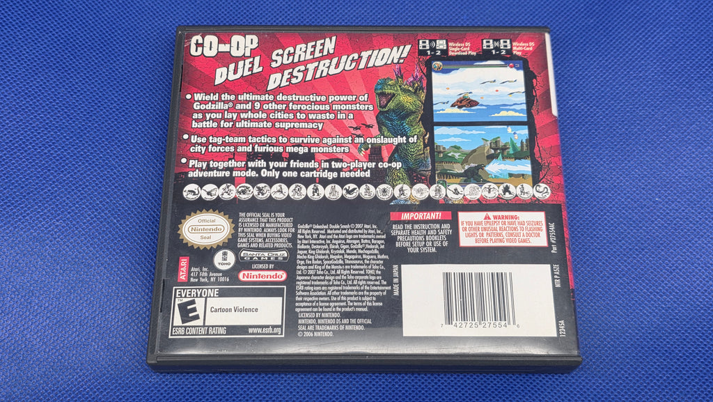 DS - Godzilla: Unleashed  -  #993