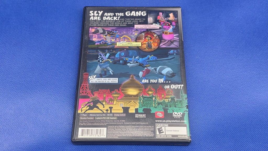 PS2  -  Sly 2: Band of Thieves  -  #995