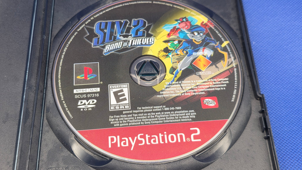 PS2  -  Sly 2: Band of Thieves  -  #995