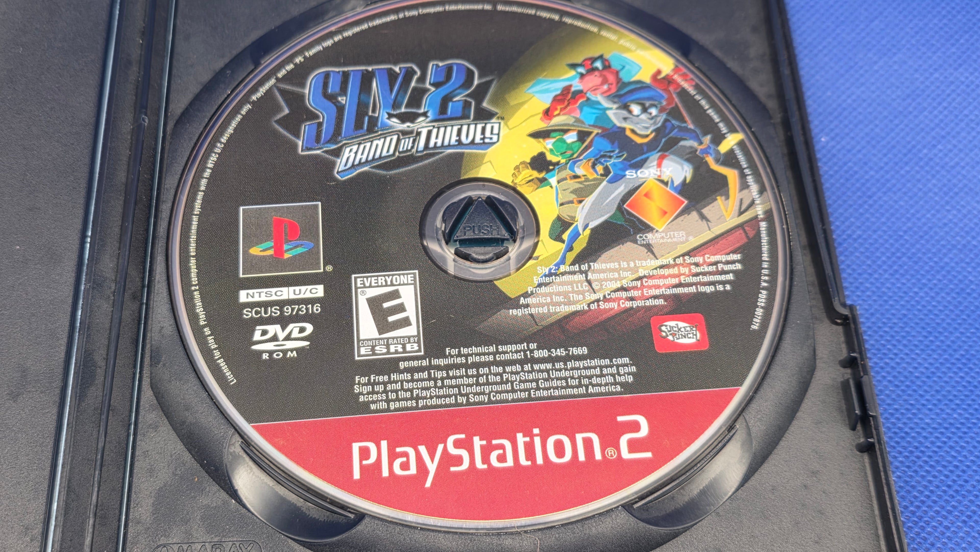PS2  -  Sly 2: Band of Thieves  -  #995