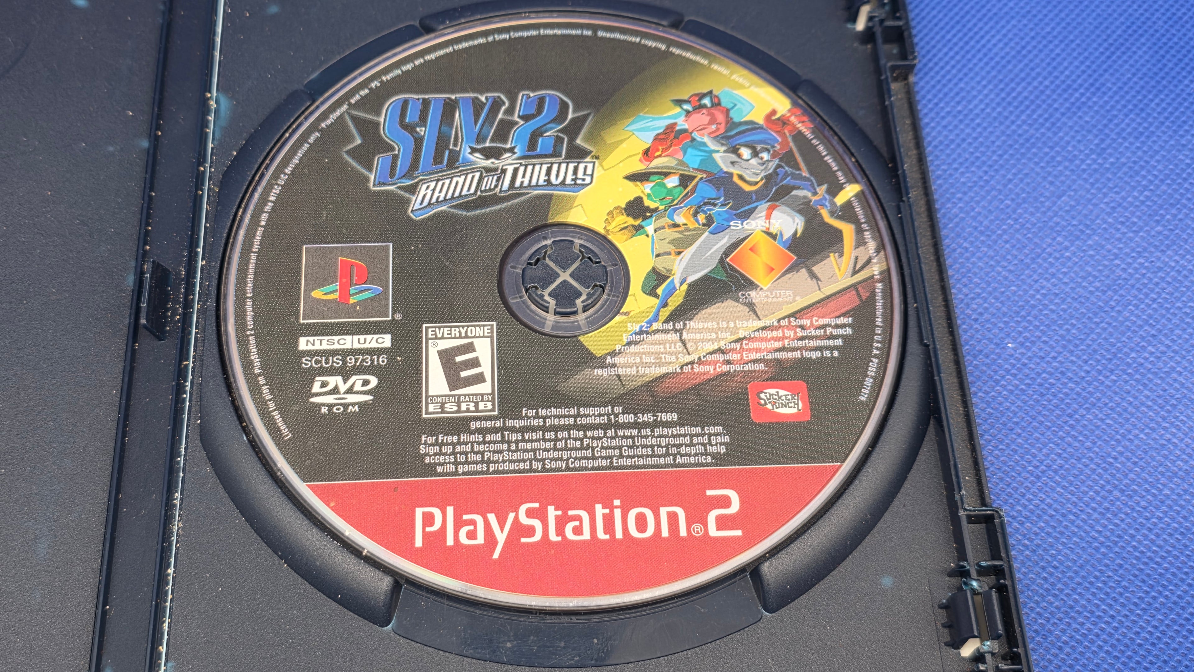 PS2  -  Sly 2: Band of Thieves  -  #996