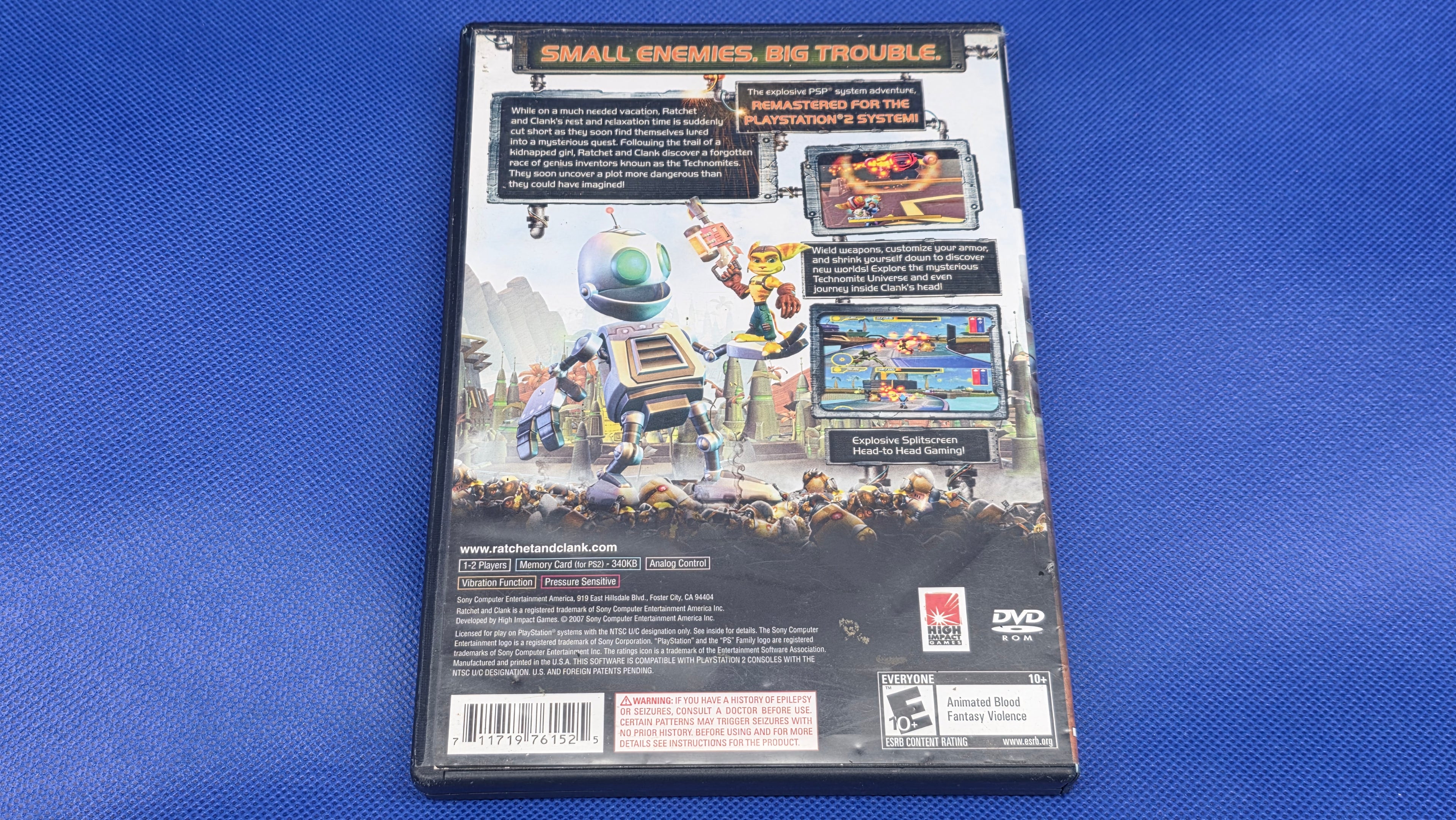 PS2  -  Ratchet & Clank: Size Matters  -  #999
