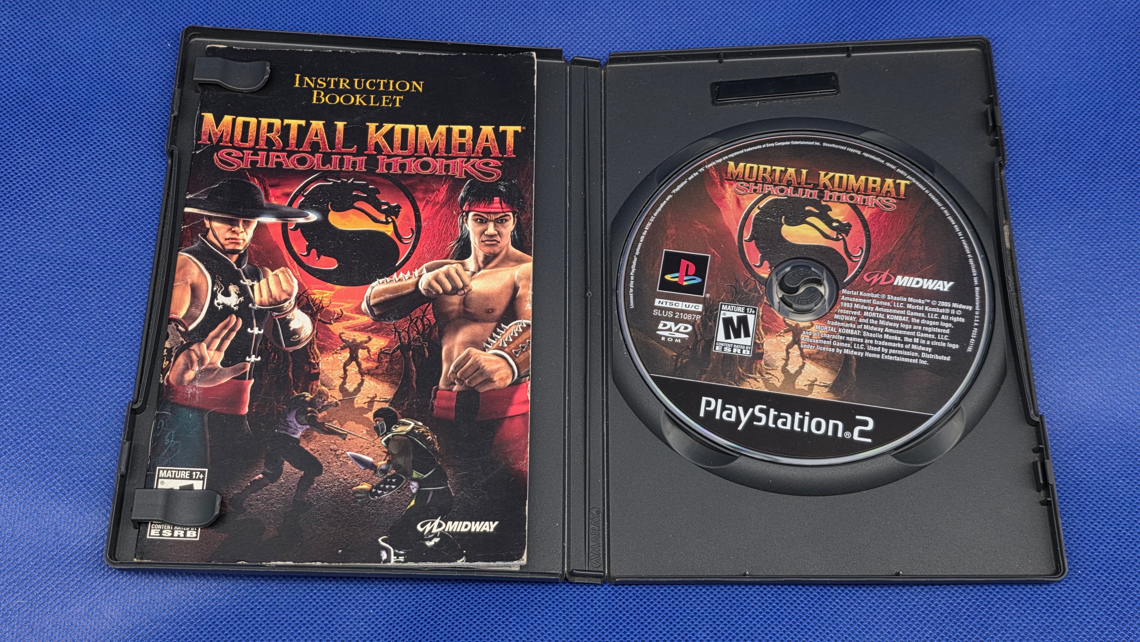 PS2  -  Mortal Kombat: Shaolin Monks  -  #2
